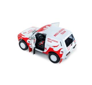 LADA NIVA WHITE #763 M.JACOBER/S.MILJIC DAKAR CLASSIC 2022 S1807308 Solido 1:18 Metallmodell